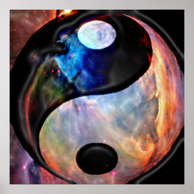 Yin Yang Nebula Poster (Front)