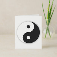 Yin Yang Note Cards