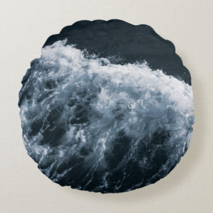 Yin Yang Ocean Glam 1 Round Cushion