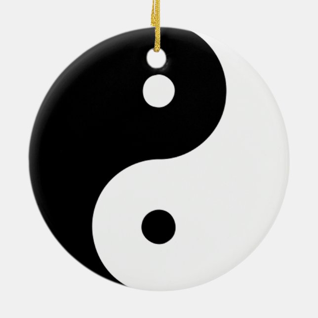 Yin Yang Ornament (double sided) (Back)