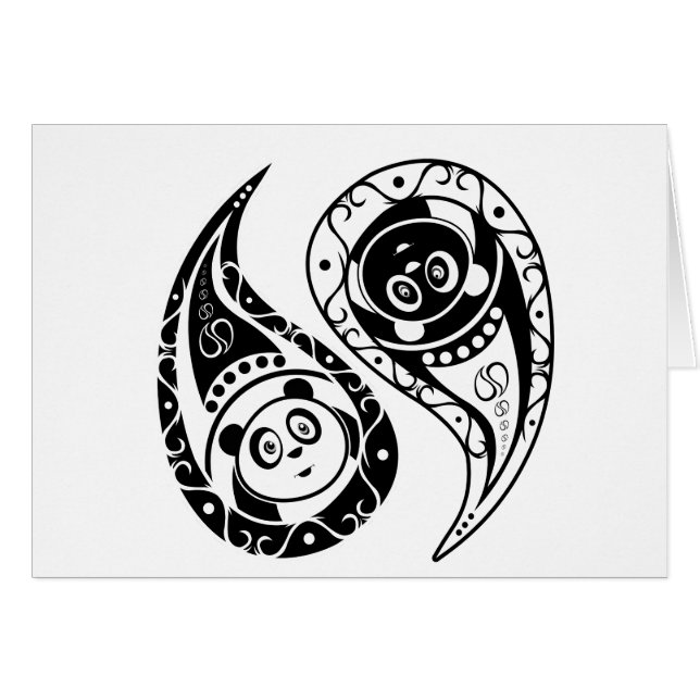 Yin-Yang Panda (Front Horizontal)