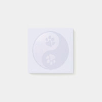 Yin Yang Paw Purple