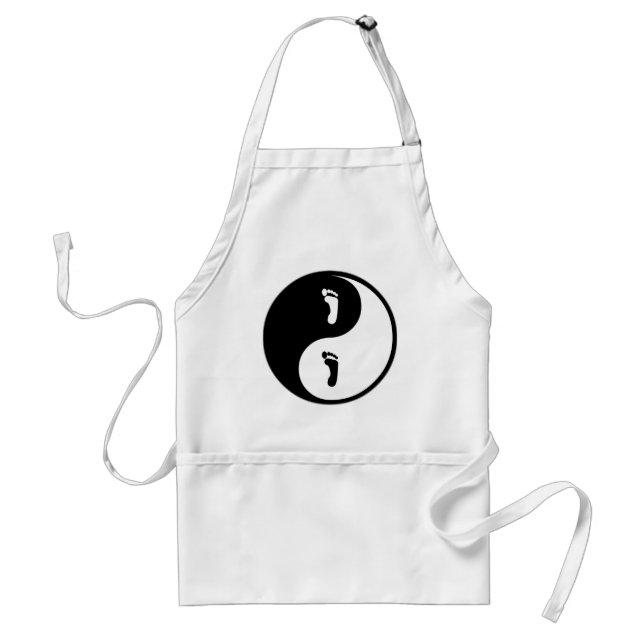 Yin Yang Podiatry Standard Apron (Front)