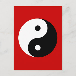 Yin Yang Postcard