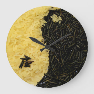 Yin Yang Rice Kitchen Clock