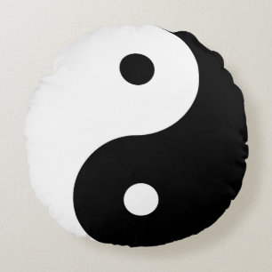 Yin-Yang Round Cushion