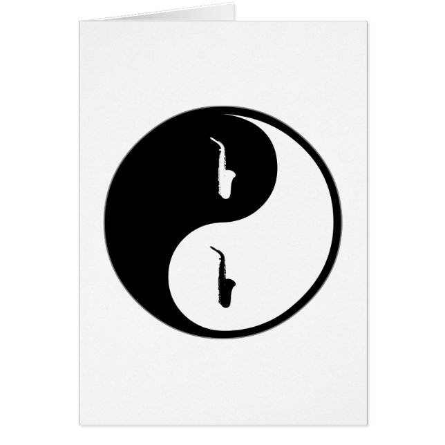 Yin Yang Saxophone (Front)