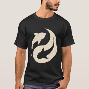 Yin-Yang Shark For Ocean Conservation T-Shirt