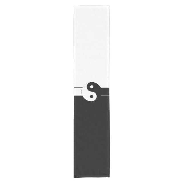 Yin yang short table runner (Front)