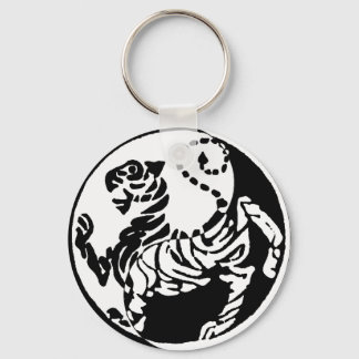 YIN YANG SHOTOKAN TIGER KEY RING