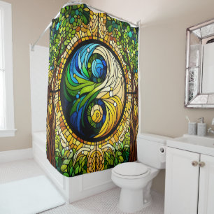 Yin Yang Shower Curtain