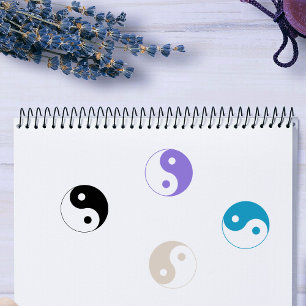 Yin Yang Sign Rubber Stamp
