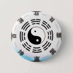 Yin Yang Spirit 6 Cm Round Badge