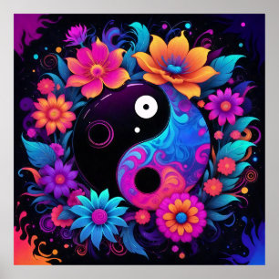 Yin Yang Spiritual Harmony Poster