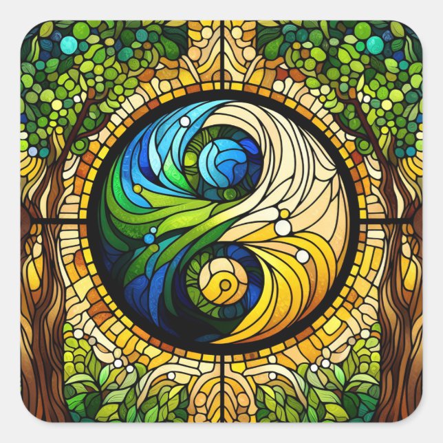 Yin Yang Stickers (Front)