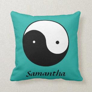 Yin Yang Symbol Cushion