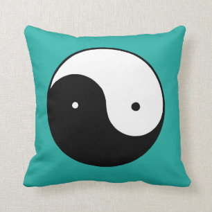 Yin Yang Symbol Cushion