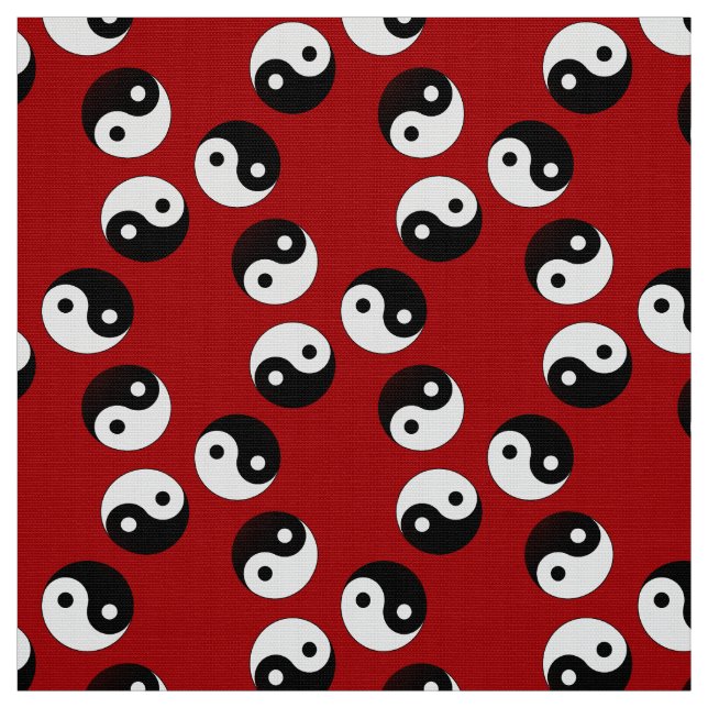 Yin Yang Symbol Fabric (Swatch)