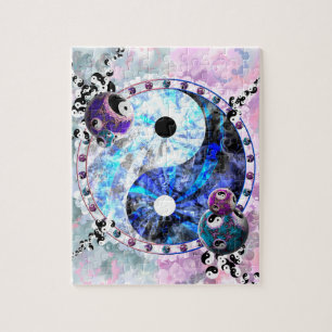 Yin Yang Symbol Jigsaw Puzzle