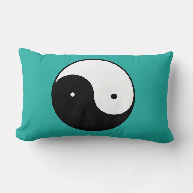 Yin Yang Symbol Lumbar Cushion (Front)
