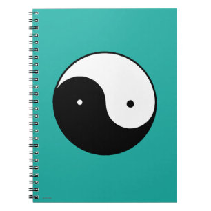 Yin Yang Symbol Notebook