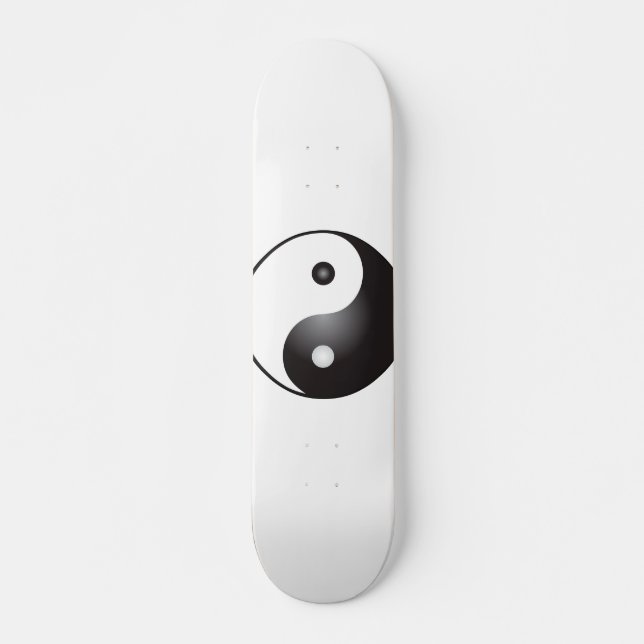 Yin Yang Symbol: Skateboard (Front)