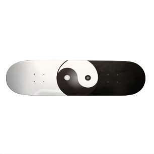 Yin Yang Symbol: Skateboard