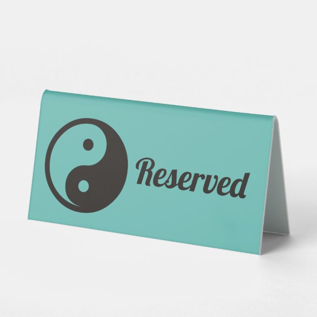 Yin Yang Symbol - solid tattoo design (Front)