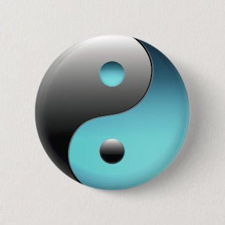 Yin Yang Symbol - Ying Yang Sign 6 Cm Round Badge