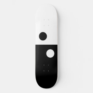 Yin Yang Symmetry Skateboard