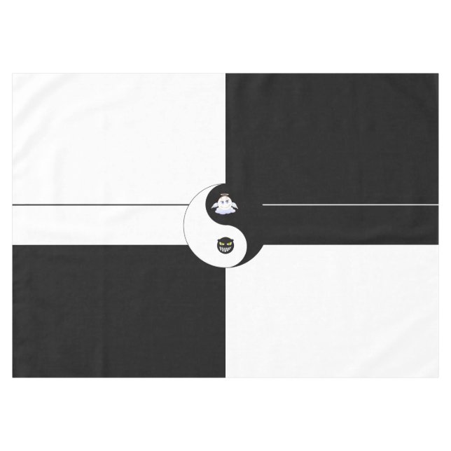 Yin Yang Tablecloth (Front (Horizontal))