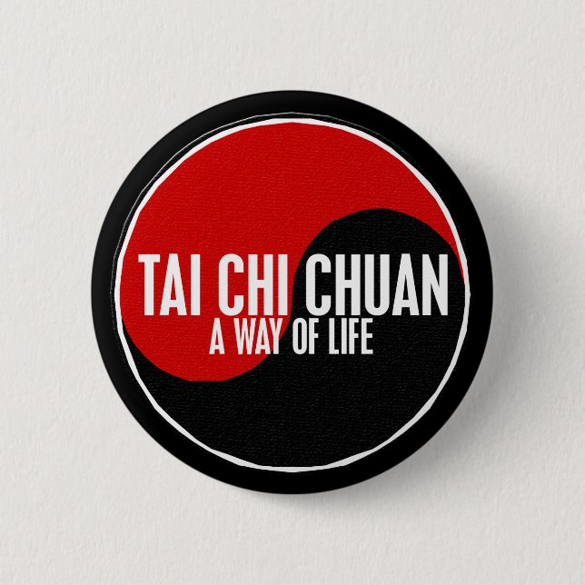 Yin Yang Tai Chi Chuan 1 6 Cm Round Badge (Front)