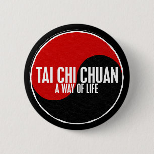 Yin Yang Tai Chi Chuan 1 6 Cm Round Badge