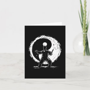 Yin Yang Tai Chi Chuan Instructor Minimalist Card