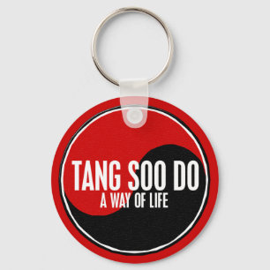 Yin Yang Tang Soo Do 1 Key Ring