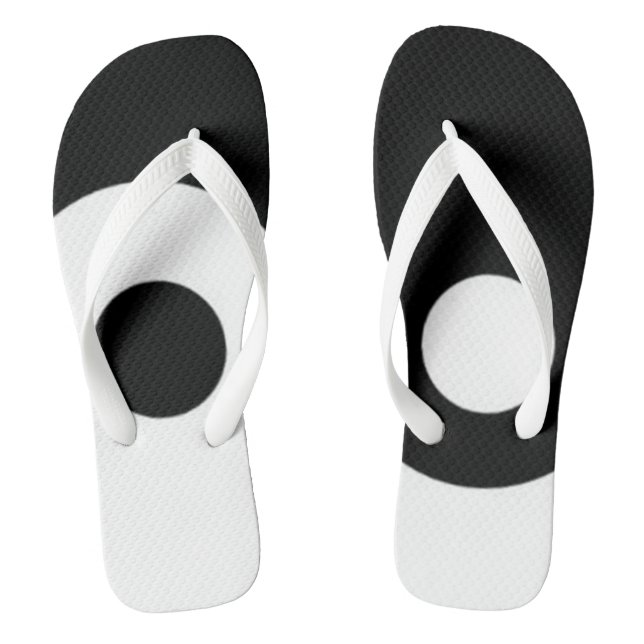 Yin yang  thongs (Footbed)
