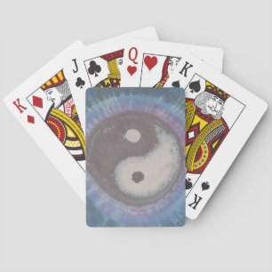 Yin Yang Tie Dye Bicycle Playing Cards
