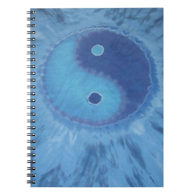 Yin Yang Tie Dye Notebook (Front)