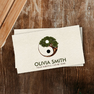 Yin Yang Tree Business Card