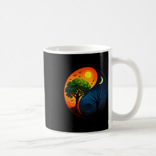 Yin Yang Tree - Meditation Yoga Buddhist Symbol  Coffee Mug