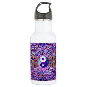 Yin Yang Tree of Life 532 Ml Water Bottle