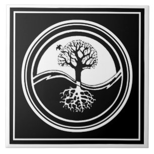 Yin Yang Tree Tile