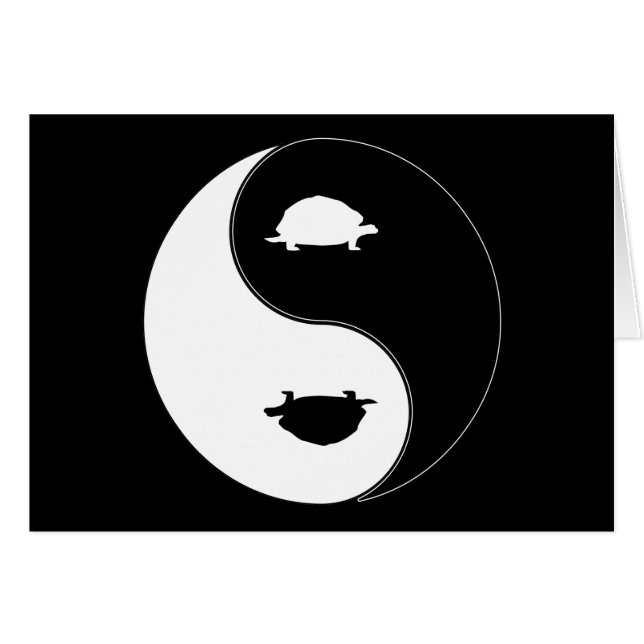 Yin Yang Turtle (Front Horizontal)