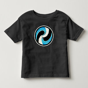 Yin Yang Waves Toddler T-Shirt