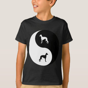 Yin Yang Whippet T-Shirt