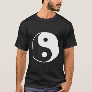 Yin Yang White T-Shirt