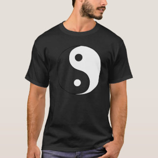 Yin Yang (white & transparent) Tee Shirt