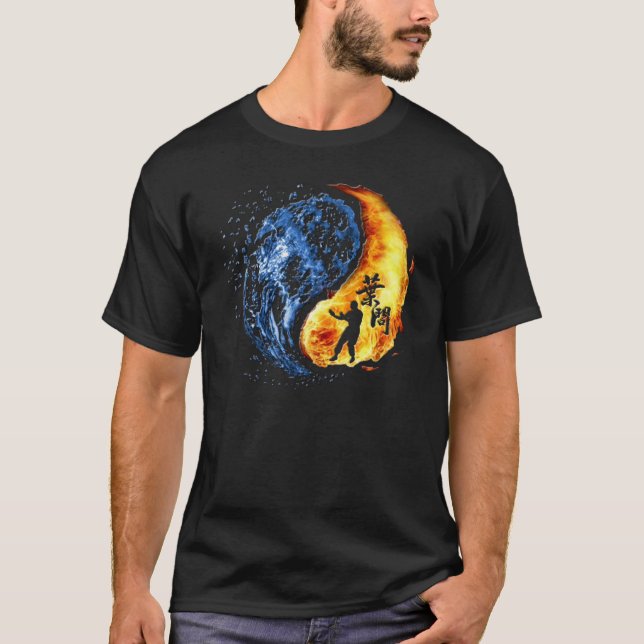 Yin Yang - Wing Chun "KungFu" Ip Man T-Shirt (Front)