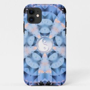Yin Yang Winter Star Art  Customisable iPhone 11 Case
