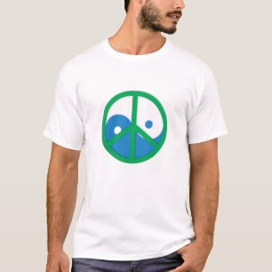 Yin-Yang with Peace sign T-Shirt